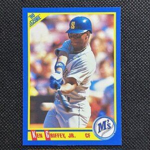 1990 Score #560 Ken Griffey Jr. Seattle Mariners MLB Card HOF
